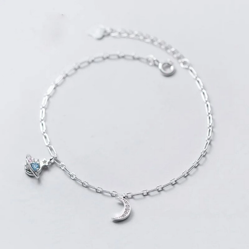Lắc tay mặt trăn đá màu 0228 O4